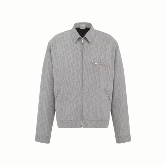 Dior Oblique Zipped Blouson Jacket