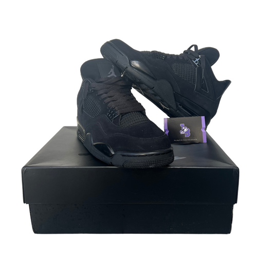 *Pre-loved* Jordan 4 Retro Black Cat (2020) UK 9