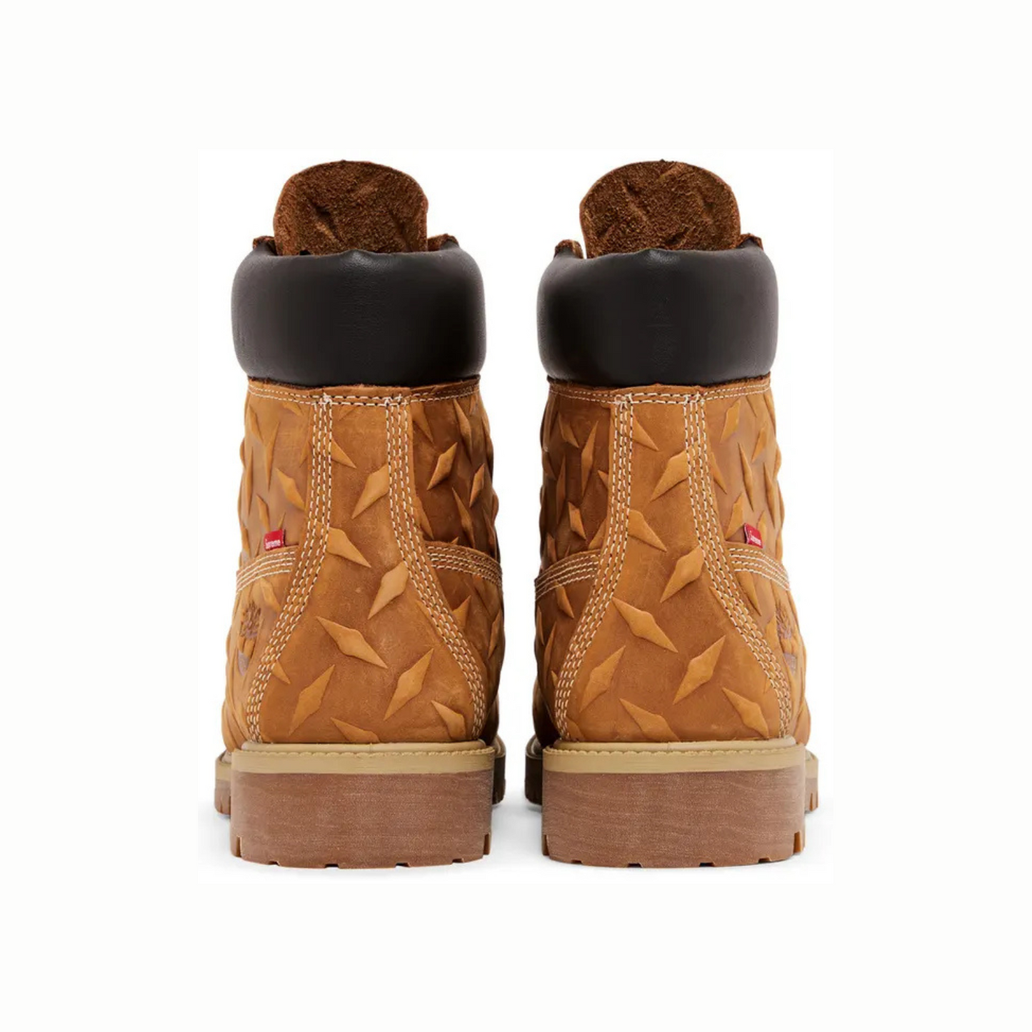 Timberland 6" Premium Waterproof Boot Supreme Diamond Plate Wheat