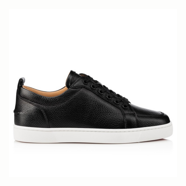 Christian Louboutin Rantulow Calfskin Black Sneakers