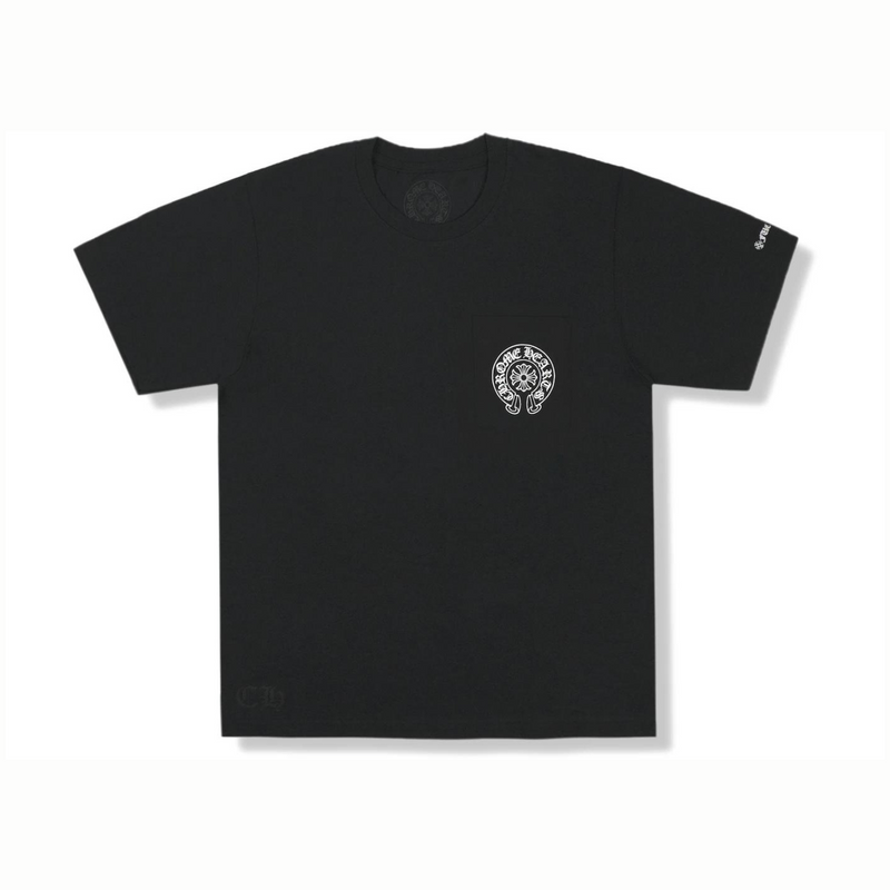 Chrome Hearts Horse Shoe Logo Pocket T-Shirt