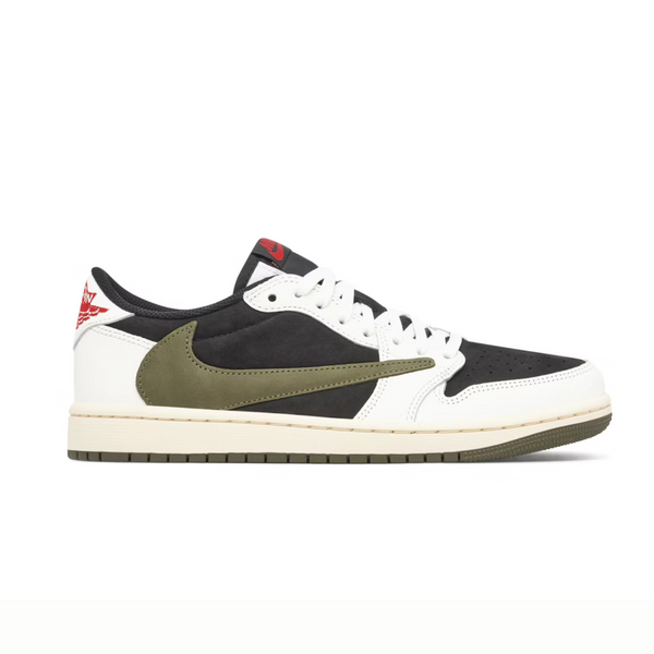 Jordan 1 Retro Low Travis Scott Olive (Women's) UK 8/9 - In Stock