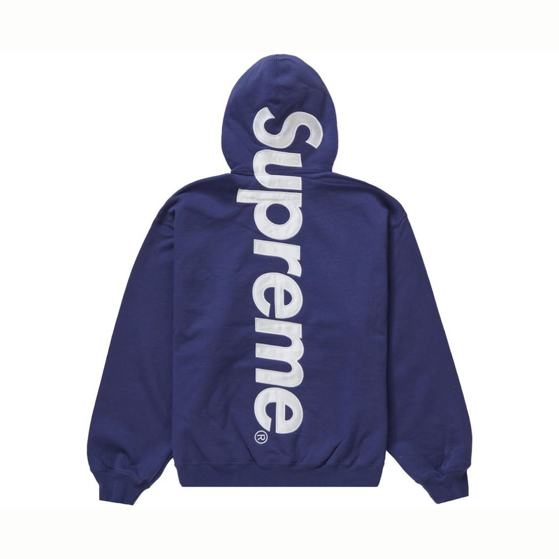 Supreme Satin Appliqué Hooded Sweatshirt (FW23)