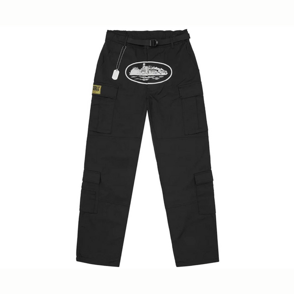 Corteiz 5 Starz Special Edition Black Guerillaz Cargo Pant