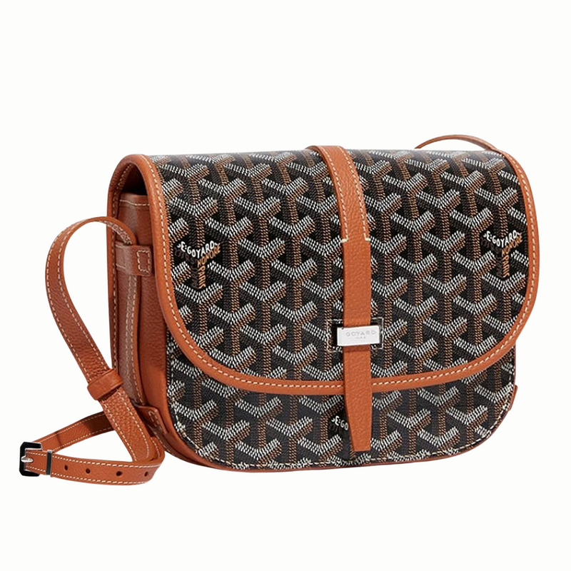 Goyard Goyardine Belvedere II PM Messenger Bag