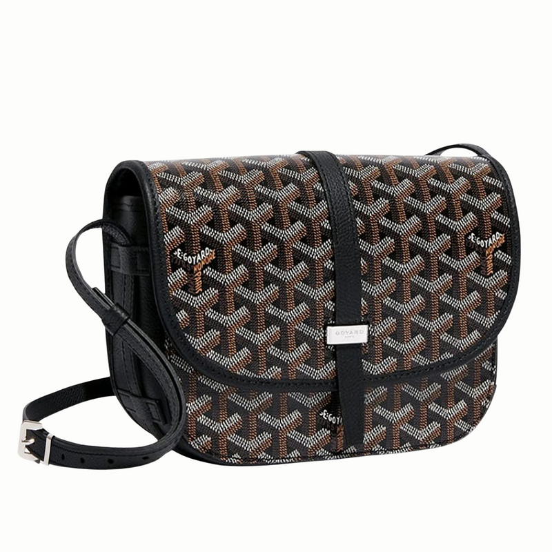 Goyard Goyardine Belvedere II PM Messenger Bag