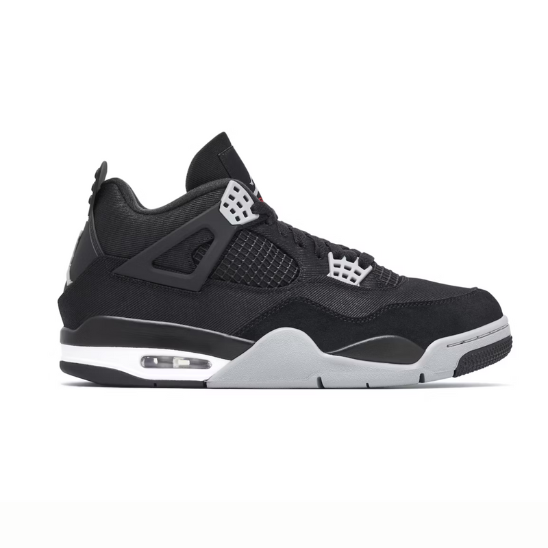 Jordan 4 Retro Black Canvas