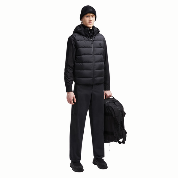 Moncler Valmasque Hooded Down Gilet