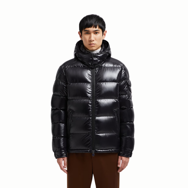 Moncler Maya Hooded Short Down Jacket