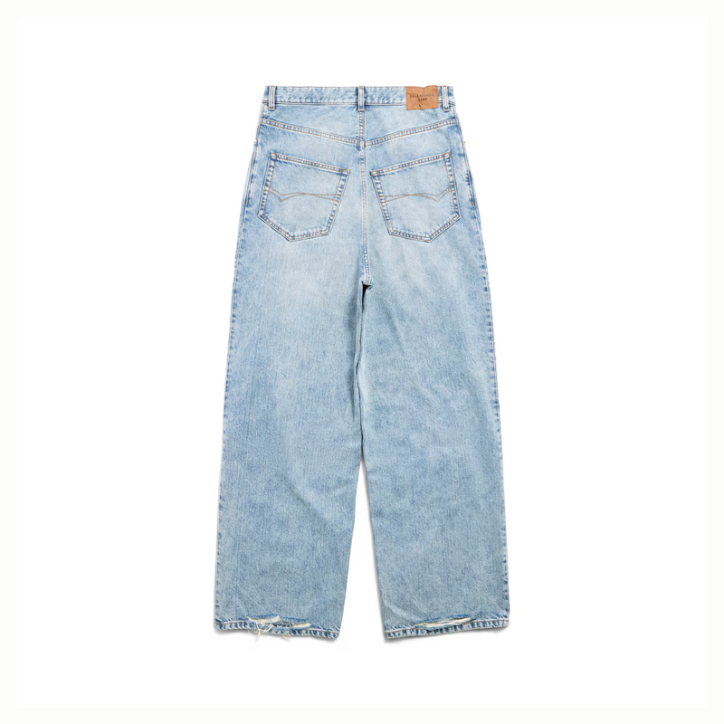 Balenciaga Baggy Pants in Light Blue