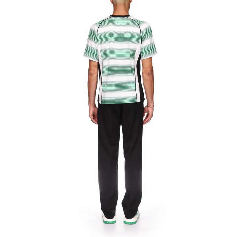 Casablanca Gradient Stripe Panelled T-Shirt