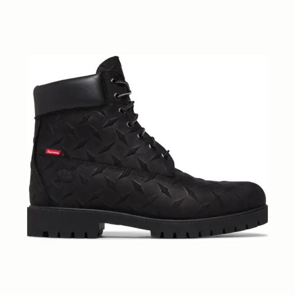 Timberland 6" Premium Waterproof Boot Supreme Diamond Plate Black