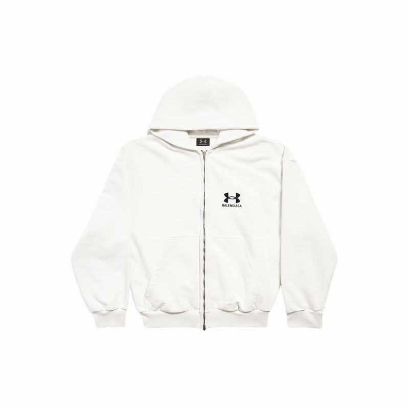 Balenciaga Under Armour® Zip-up Hoodie Regular Fit Women's