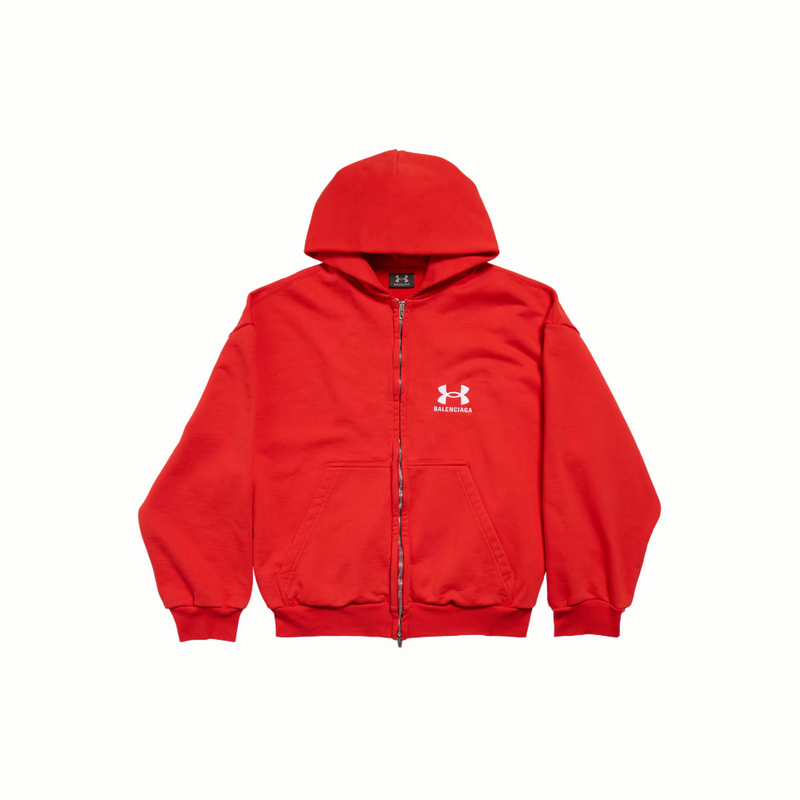 Balenciaga Under Armour® Zip-up Hoodie Regular Fit Women's