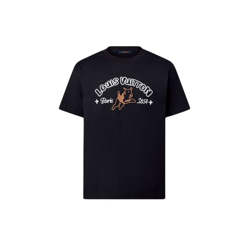 Louis Vuitton Embroidered Cotton T-Shirt