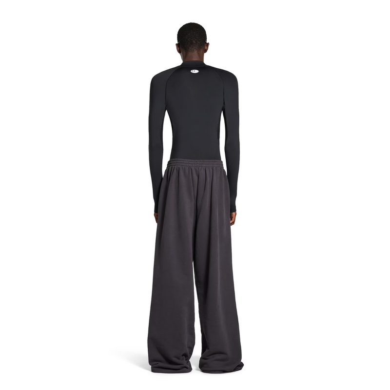 Balenciaga Under Armour® Baggy Sweatpants in Black/White Men's