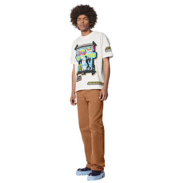 Louis Vuitton Jazz Flyers Short-Sleeved T-Shirt