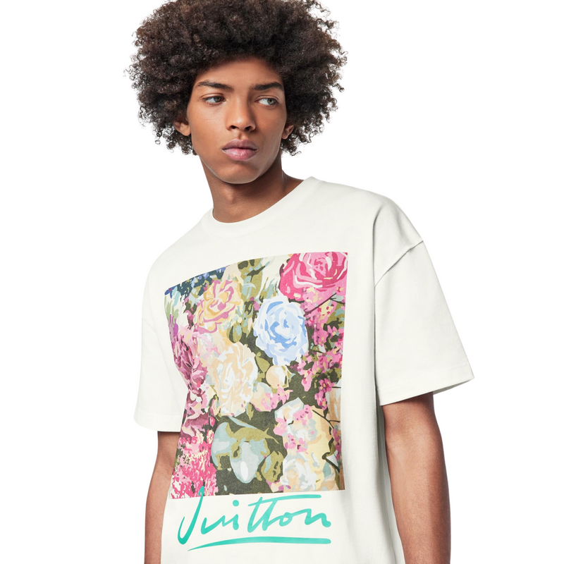 Louis Vuitton LV Flower Tapestry Print T-shirt