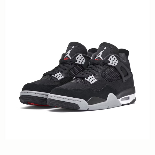 Jordan 4 Retro Black Canvas