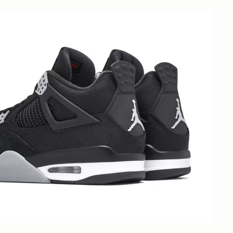 Jordan 4 Retro Black Canvas