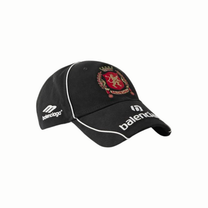 Balenciaga Logo-Embroidered Cotton-Twill Baseball Cap