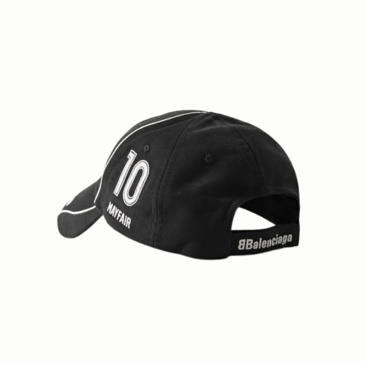 Balenciaga Logo-Embroidered Cotton-Twill Baseball Cap