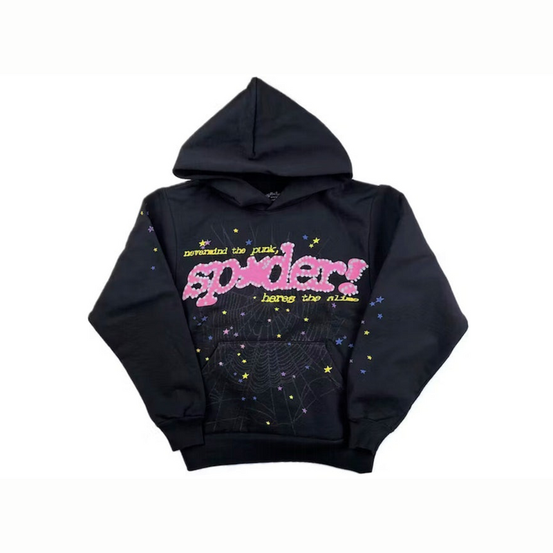 Sp5der P*NK V2 Hoodie