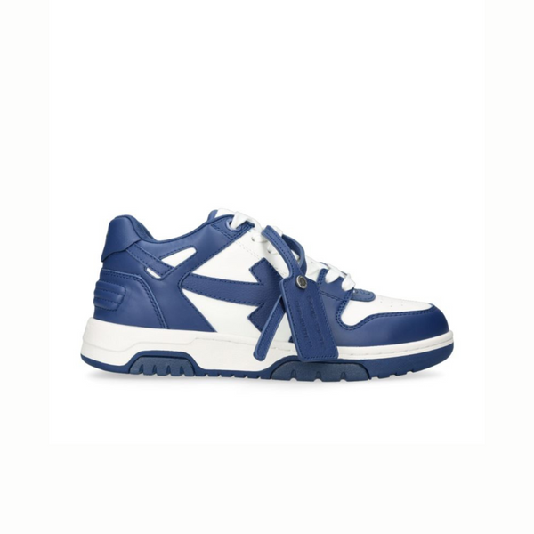 OFF-WHITE Out Of Office "OOO" Low Tops Dark Blue White