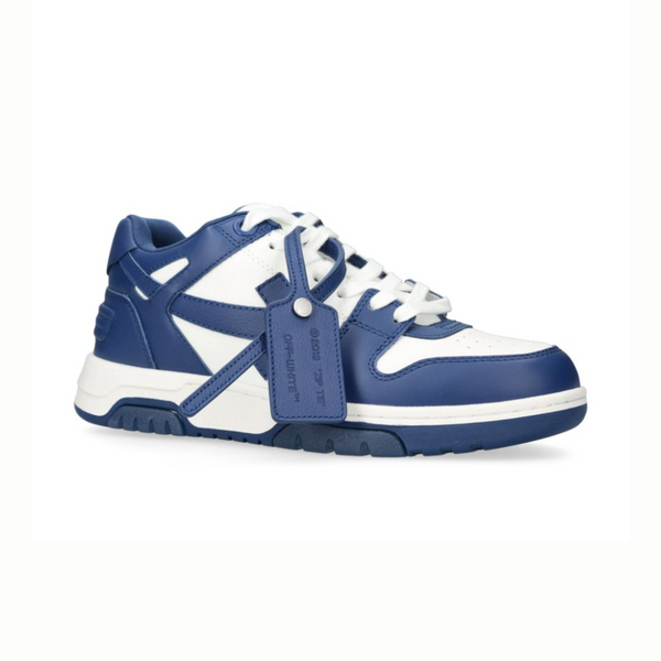 OFF-WHITE Out Of Office "OOO" Low Tops Dark Blue White