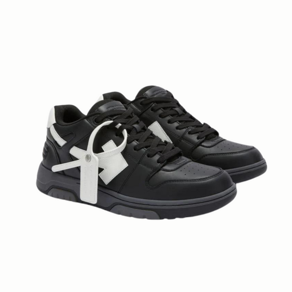 OFF-WHITE Out Of Office OOO Low Tops Black Grey White SS22