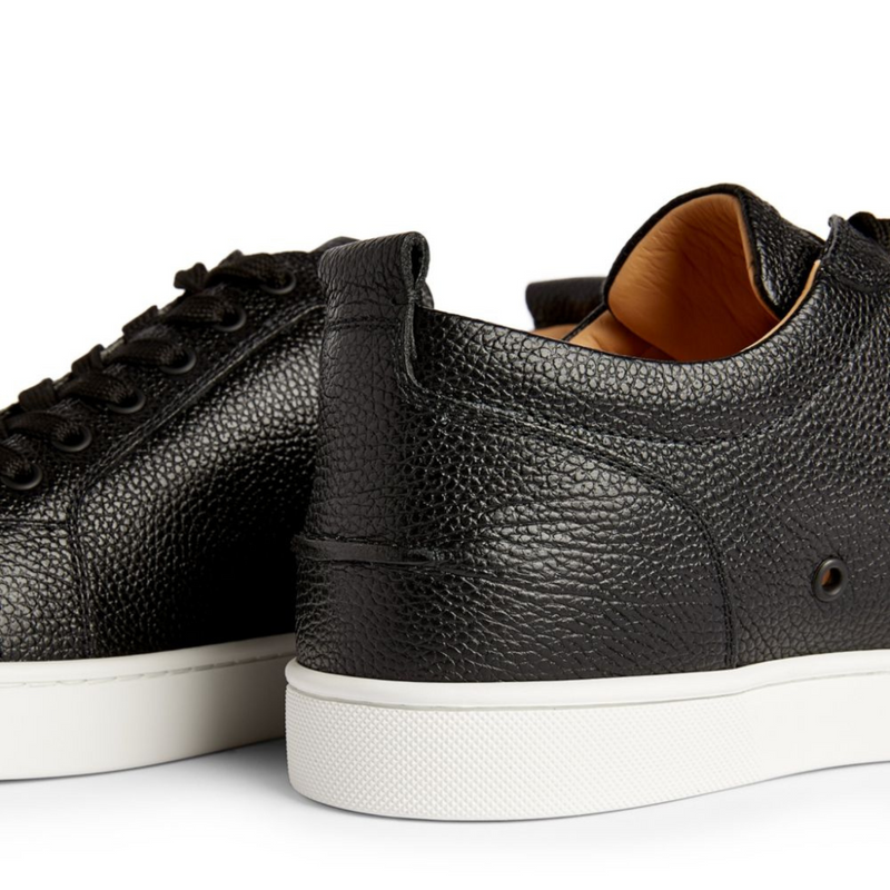 Christian Louboutin Rantulow Calfskin Black Sneakers